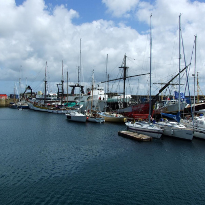 Boats in the harbour