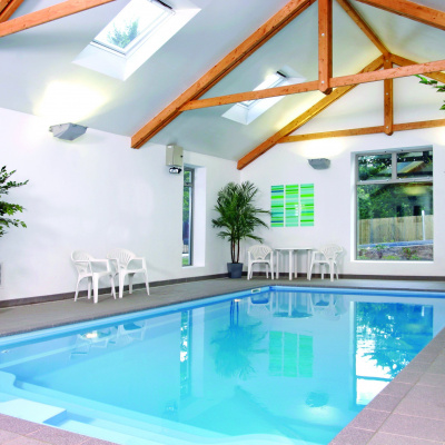 Indoor heated swimming pool