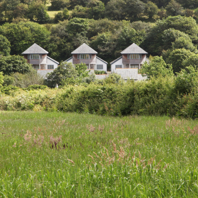 The croft cottages in the grounds