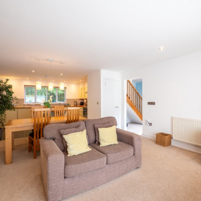 Living area haven cottage