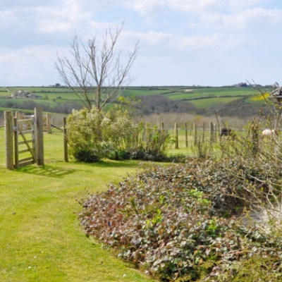 South facing enclosed garden