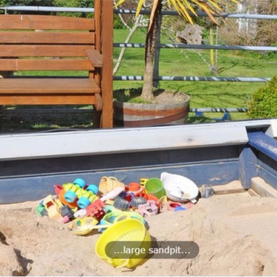 Large sandpit