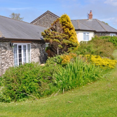 South facing enclosed garden