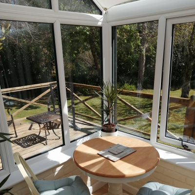 Dining for 2 inside or outside