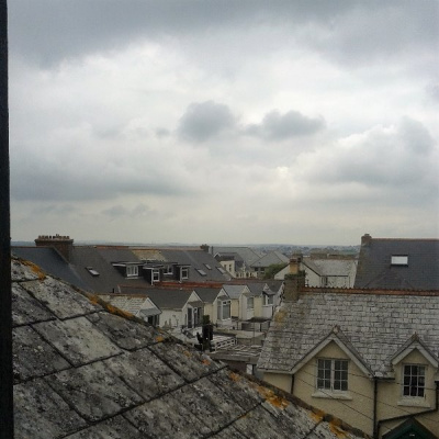 far-reaching views of Newquay
