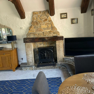 Feature fireplace 