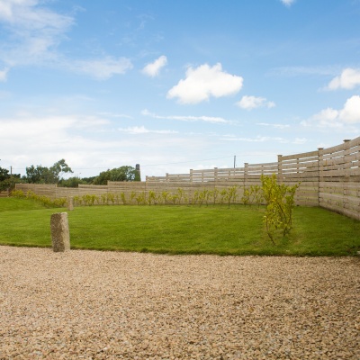 large parking play area