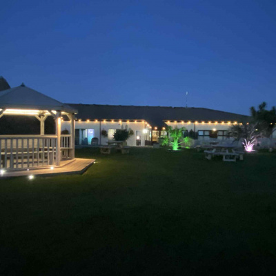 Clubhouse at night
