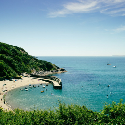 Polkerris nearby great for paddling and sunsets