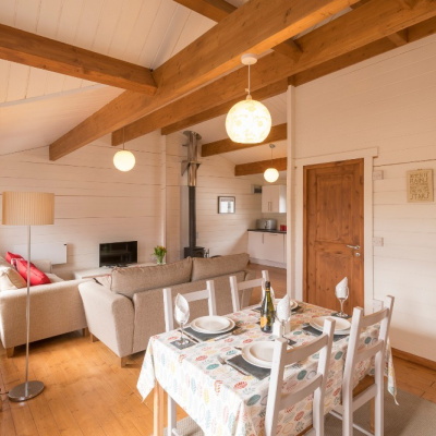 Open plan living area