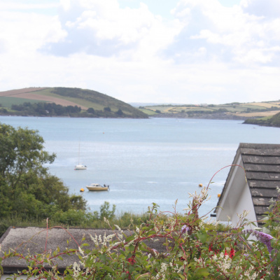 View from the decking