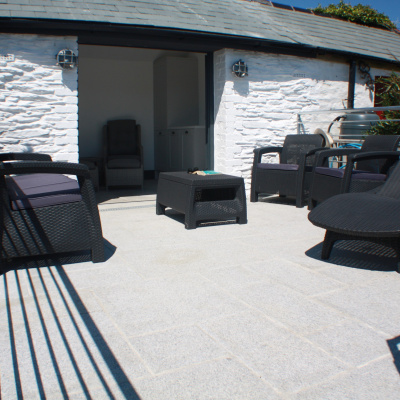 Relax on the upper terrace