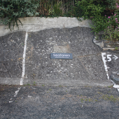 Designated reserved car parking space
