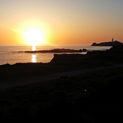 Sunset at Godrevy