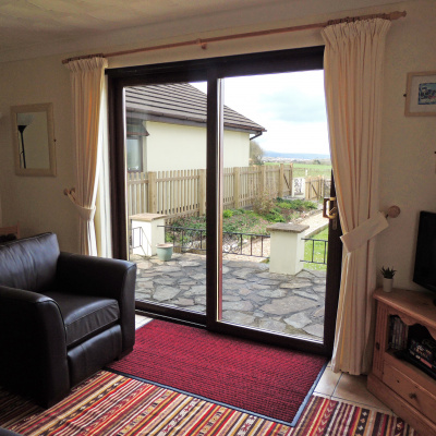 View from annexe