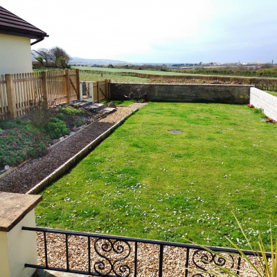 View to Annexe garden