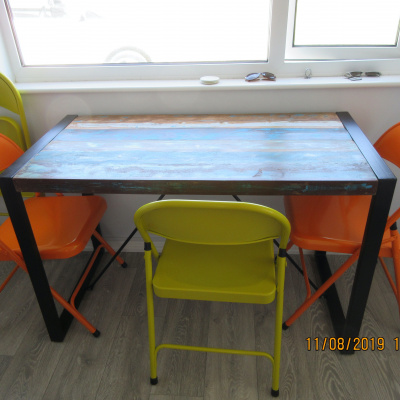 Table and chairs