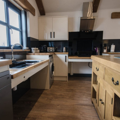 Hob and sink can be lowered or raised