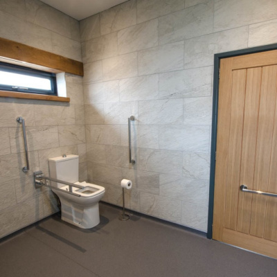 Accessible wetroom - joins to both Bedrooms