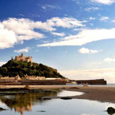 St Michael's Mount reflection 