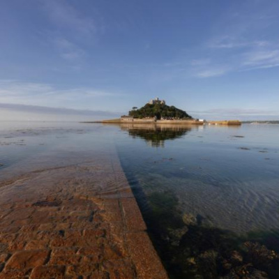 St Michael's Mount, path