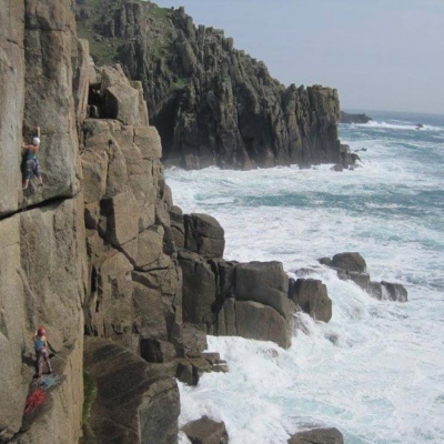 Climbing near Bosigran