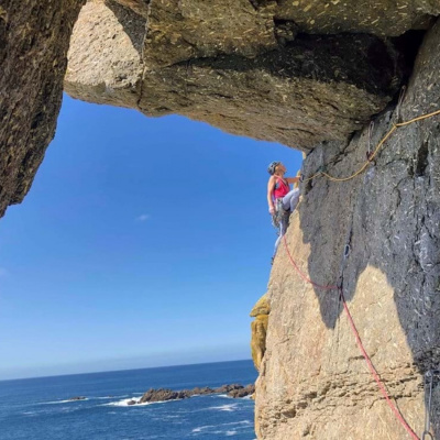 Climbing at Chair Ladder