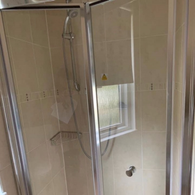 double shower