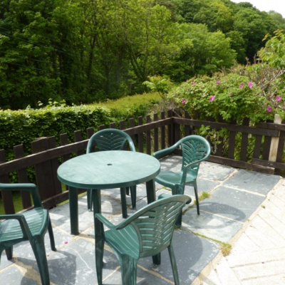 patio area