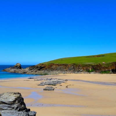 Trevone Bay Beach