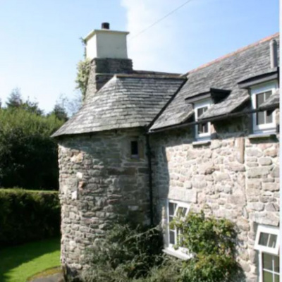 Farmhouse with historic granite staircase