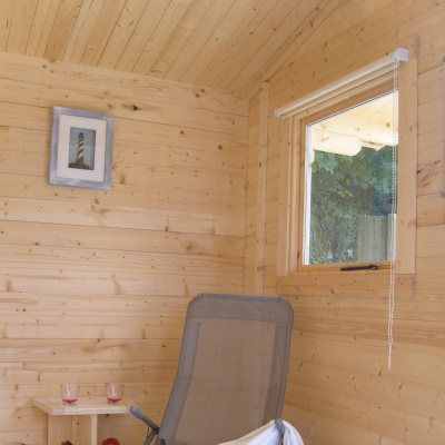 Take it easy after your sauna