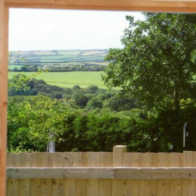 View from the spa cabin