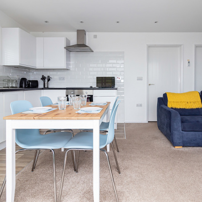 Kitchen dining area