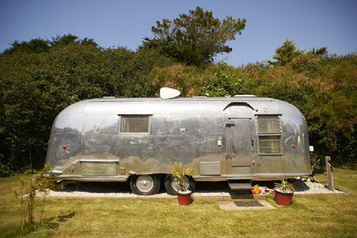 Airstream Route 66 Holiday Caravan In Mawgan Porth Select Cornwall