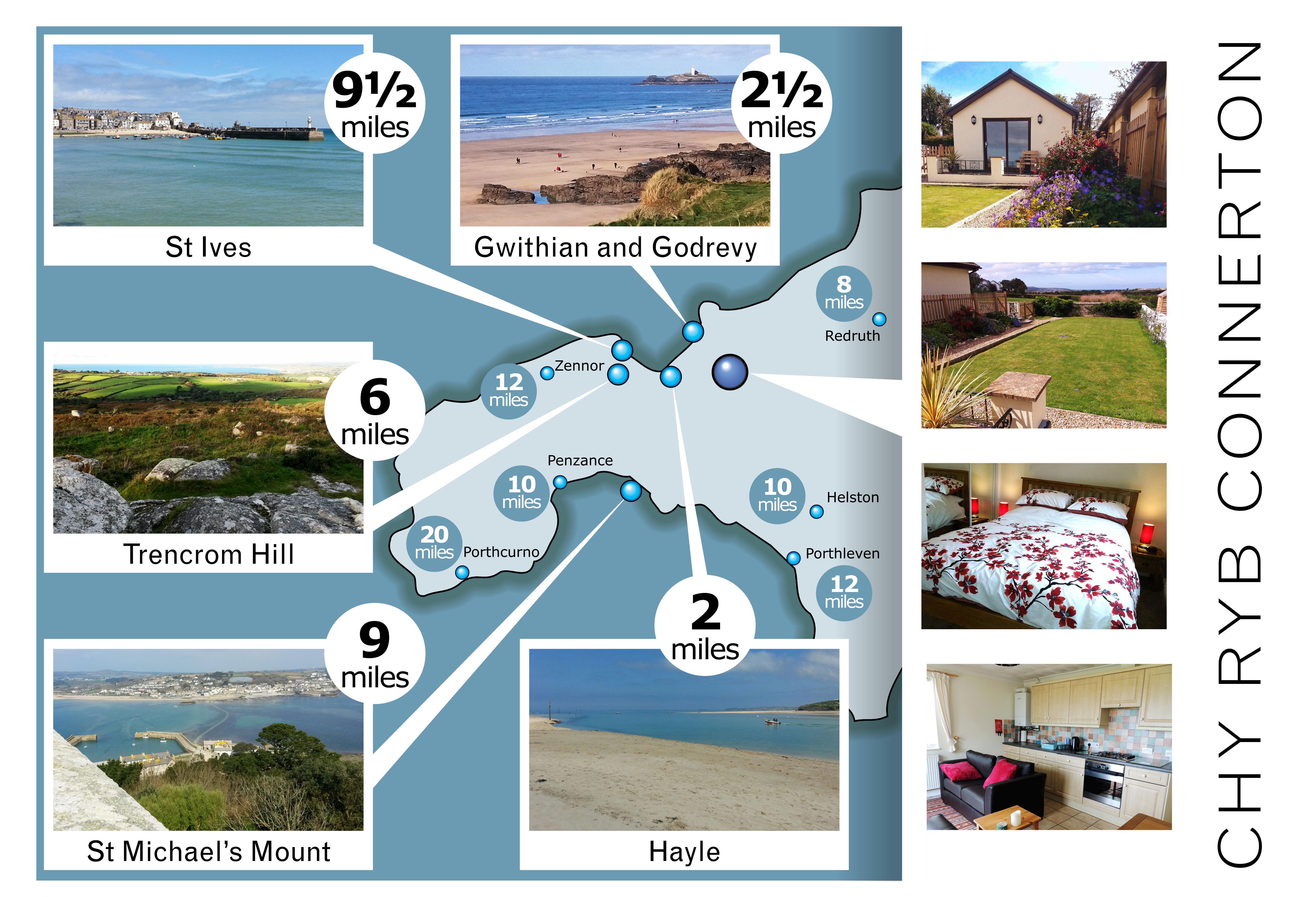 Chy ryb Connerton Holiday House in Hayle Select Cornwall